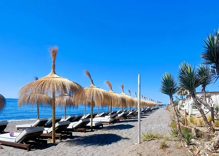 Beach And Golfside Apartment In Guadalmina